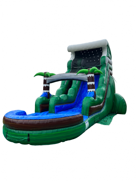 18 FT EMERALD CRUSH WATERSLIDE