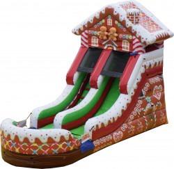 15 FT GINGERBREAD SLIDE