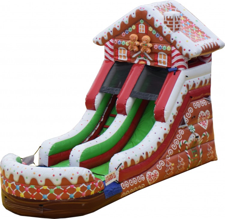 15 FT GINGERBREAD SLIDE