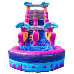 18’ TEAL RIPPLING RUSH WET-DRY SLIDE